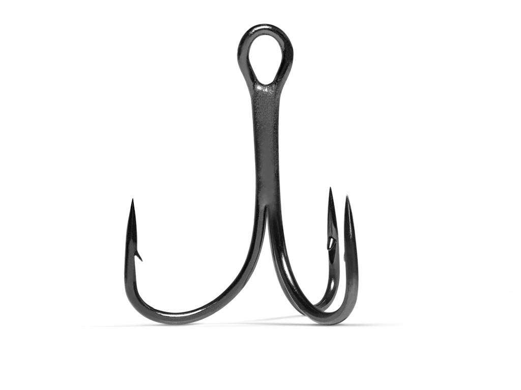 VMC 7552 Light Inline Treble Hook